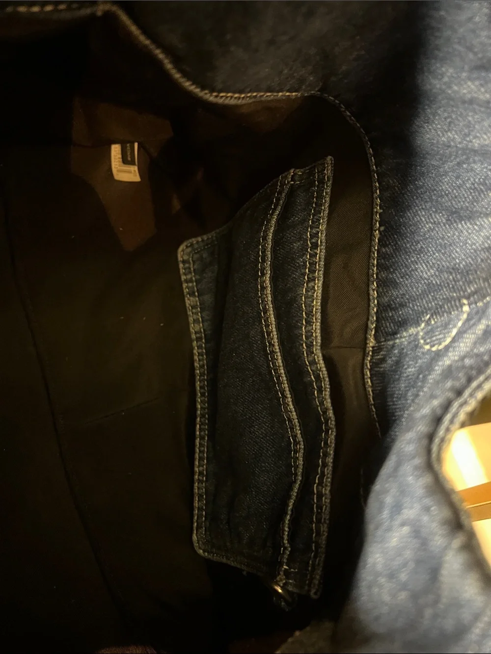 Marc Jacobs Denim Blue Bow-Accent Shoulder Bag - Picture 8 of 9